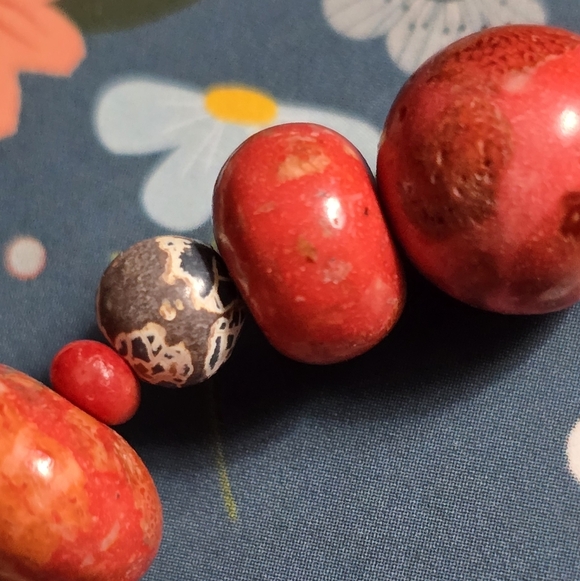 Jay King Coral Bracelet Marked DTR 925 Sterling Mine Finds HSN - Picture 6 of 10